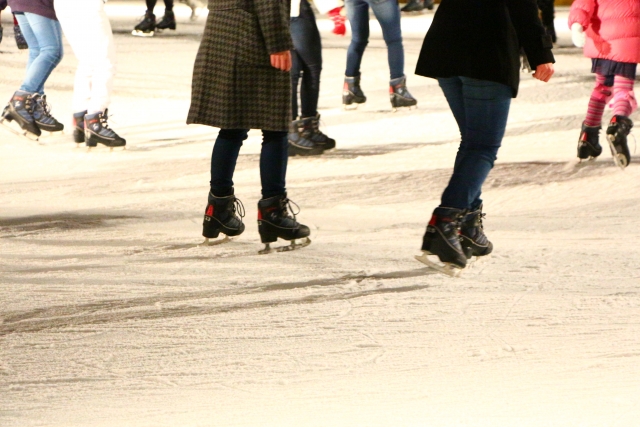 ice skating 