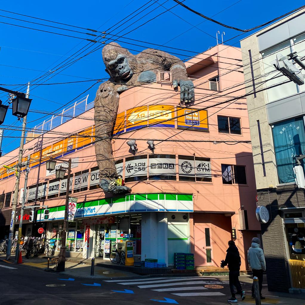 Gorilla building Setagaya