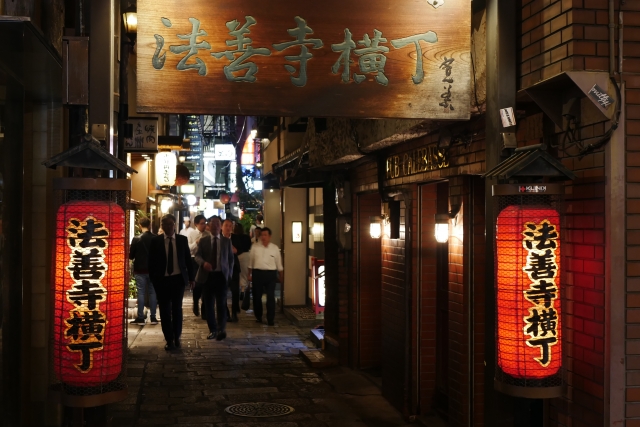 Hozenji yokocho osaka