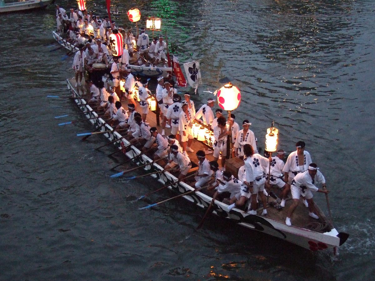 Tenjin Matsuri Boat