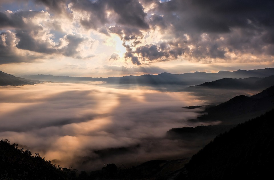 sea of clouds