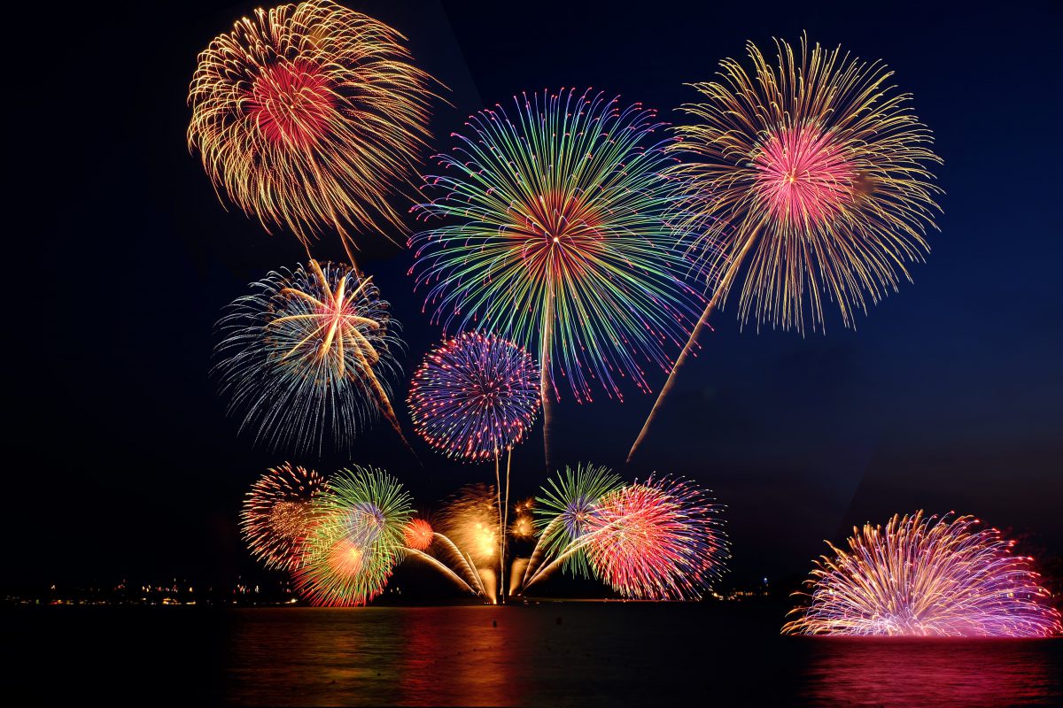 Kamakura fireworks