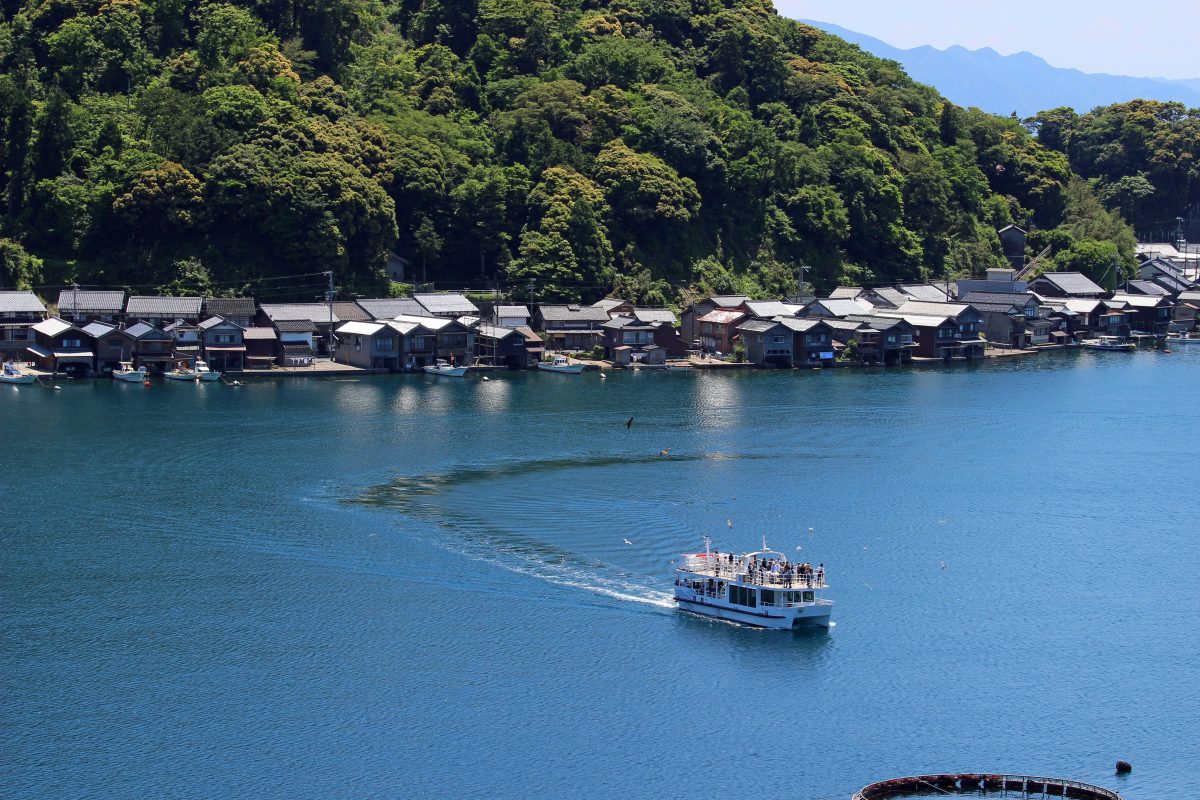 Ine cruising Kyoto