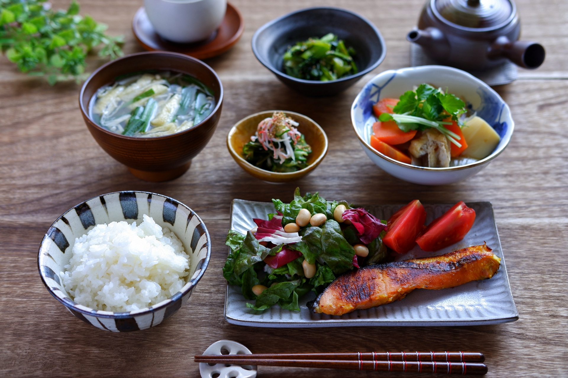 typical japanese meals at home