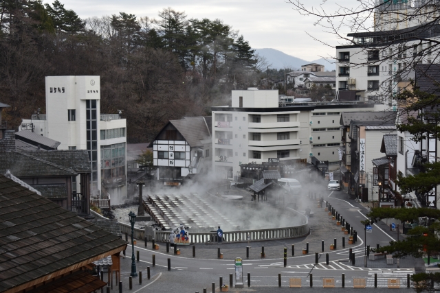 Winter Visit to Kusatsu Onsen  Kusatsu Gunma  Japan Travel