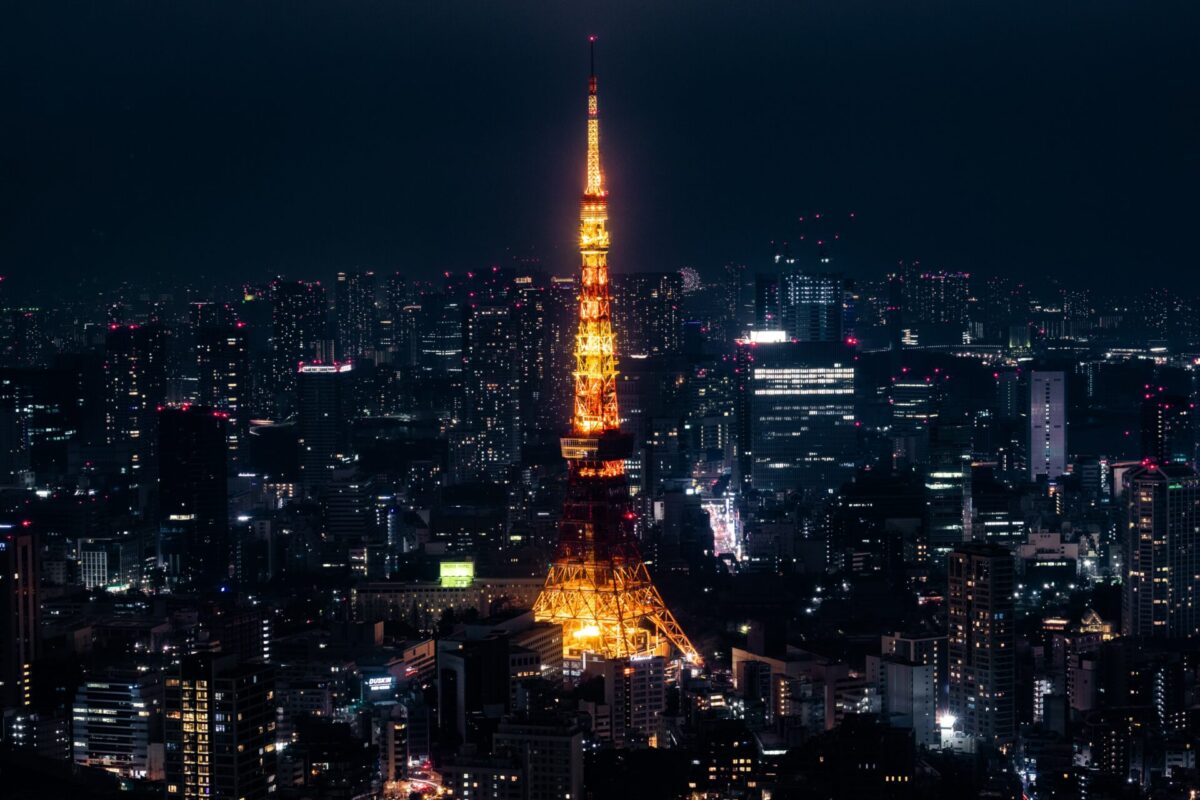 tokyo tower night
