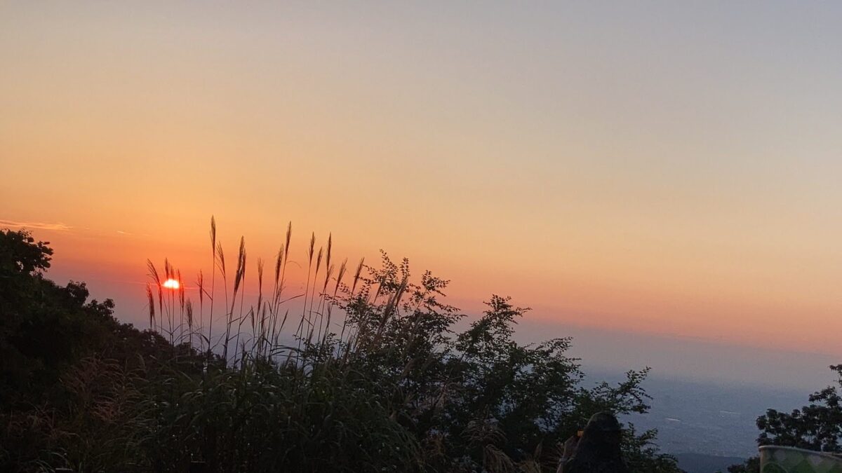 Mt. Takao first sunrise