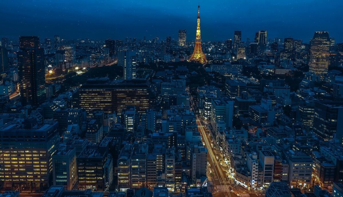 tokyo tower night view