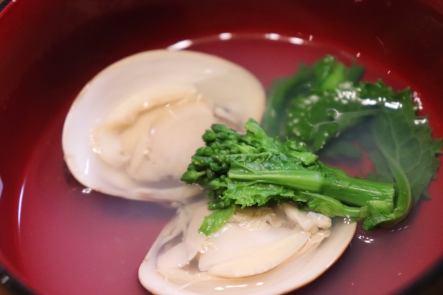 hamaguri clam clear soup