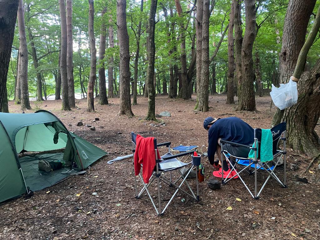 Camping motosu