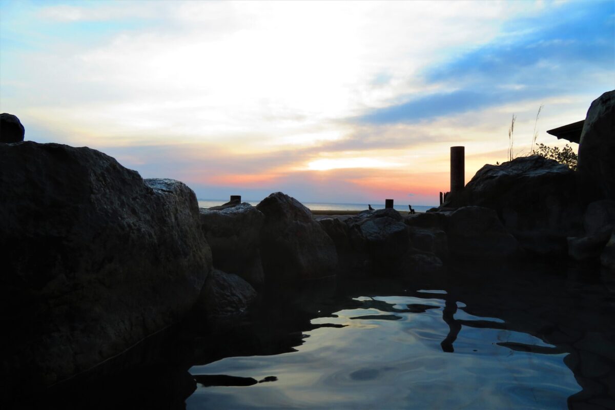 Atami Onsen ocean view