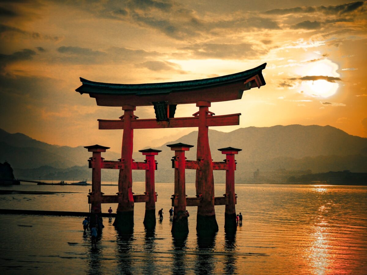 Miyajima floating torii