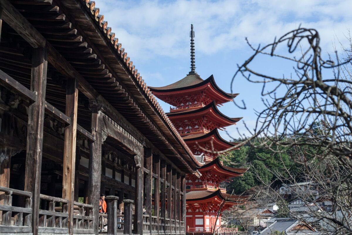 Miyajima pagoda