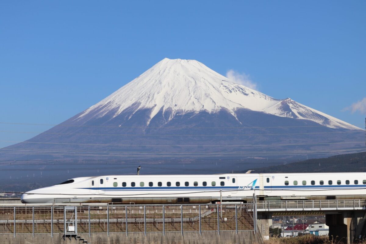 Shinkansen and Fuji