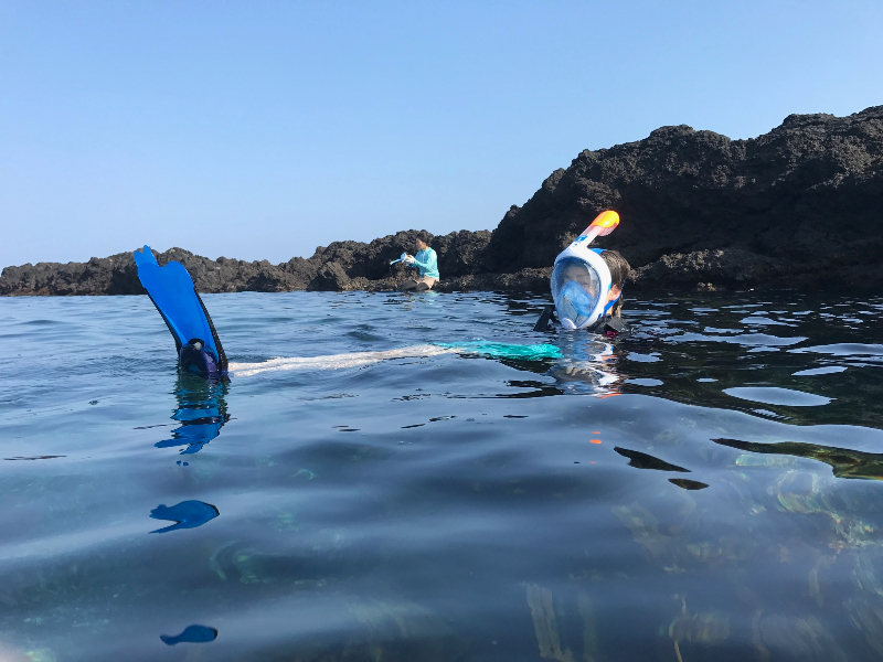 oshima snorkeling toushiki