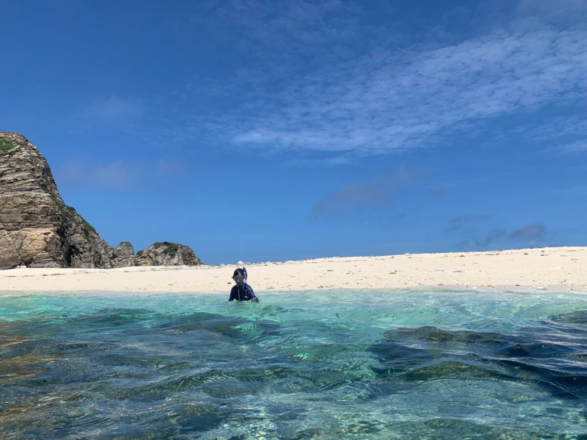 Tokashiki snorkeling