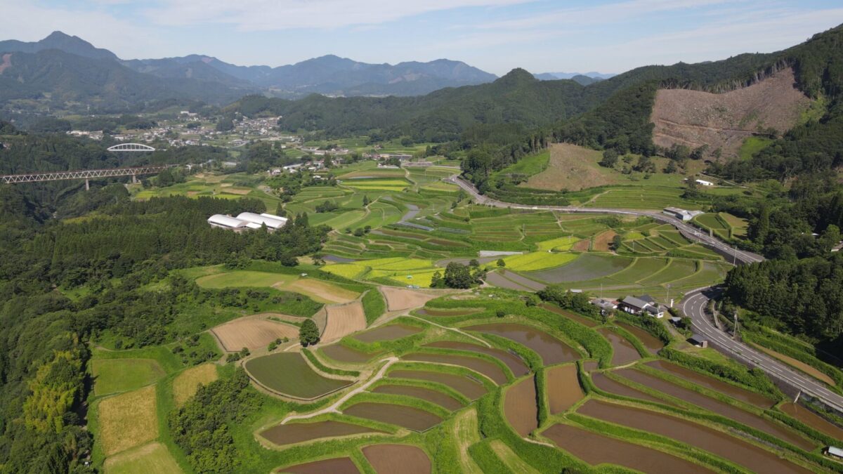 Rizières en terrasses de Tochimata