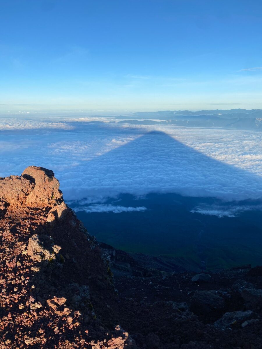 mt fuji shadow