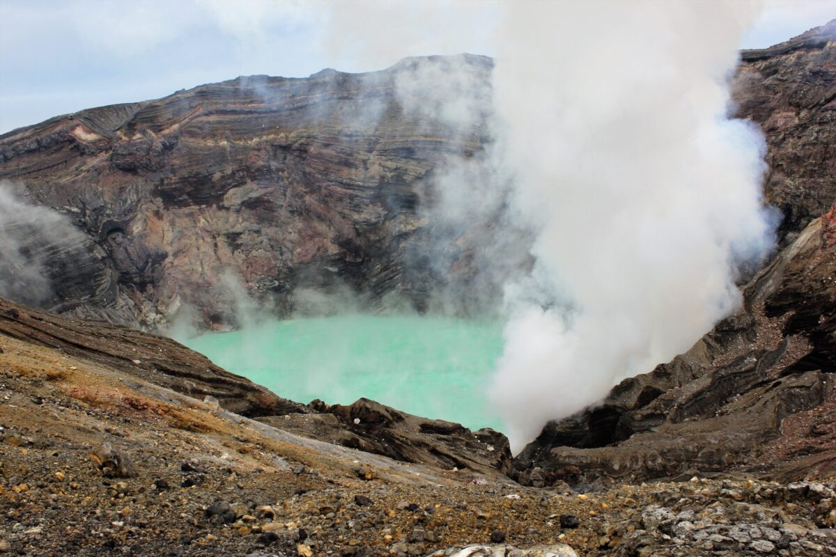 Nakadake Mount Aso