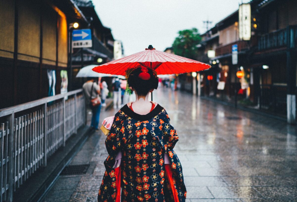 Geisha in kyoto
