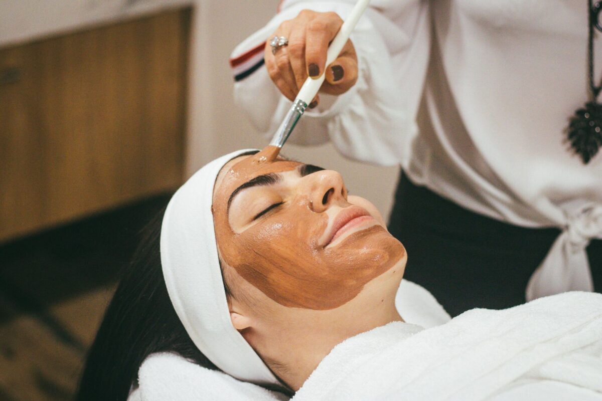 Spa facial treatment