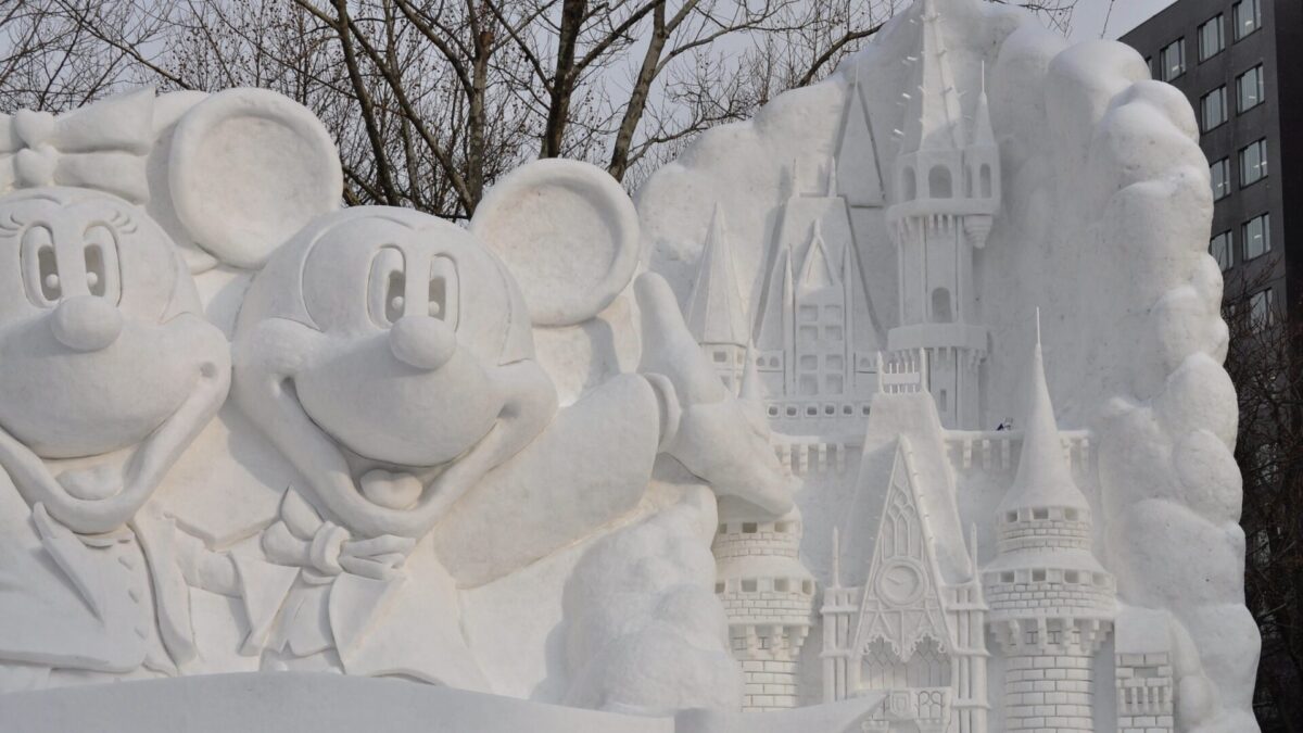 Sapporo Ice Festival 2024 Manda Rozanne   Sapporo Snow Festival Disney 1200x675 