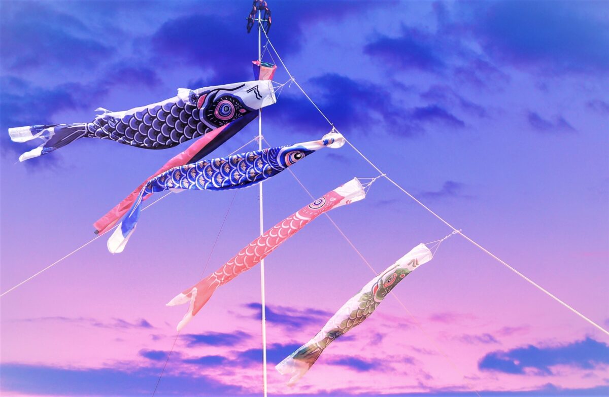 Children's day carp streamers