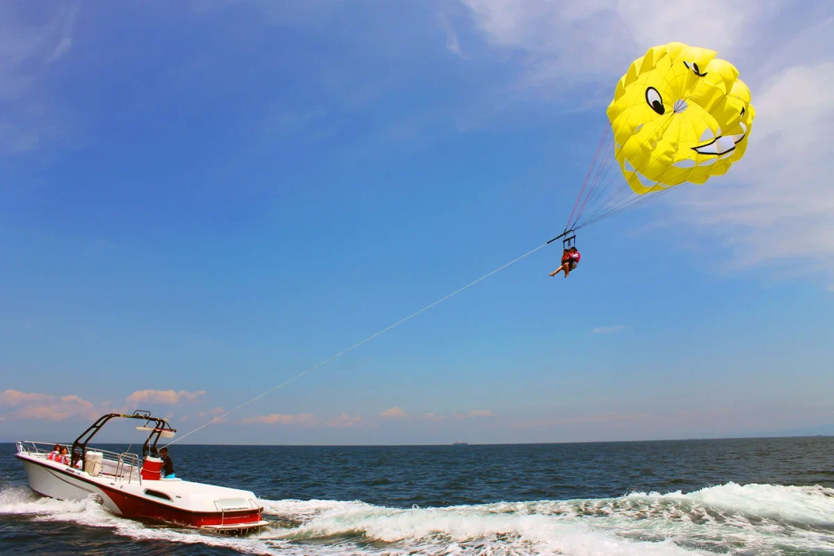 Parasailing in Awaji Island