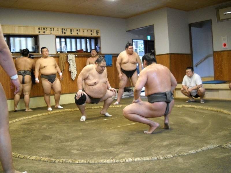 Oshiogawa Stable sumo tour