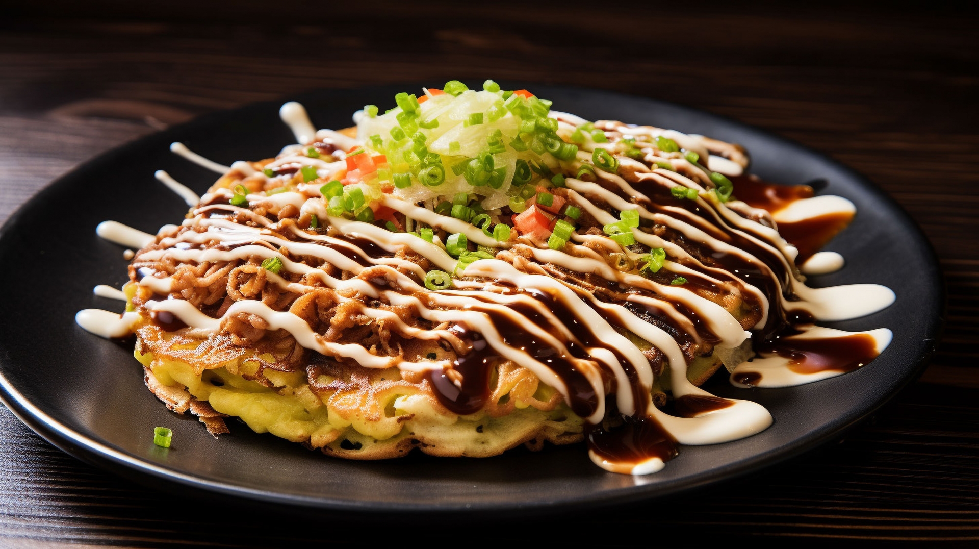 Okonomiyaki looking Tasty