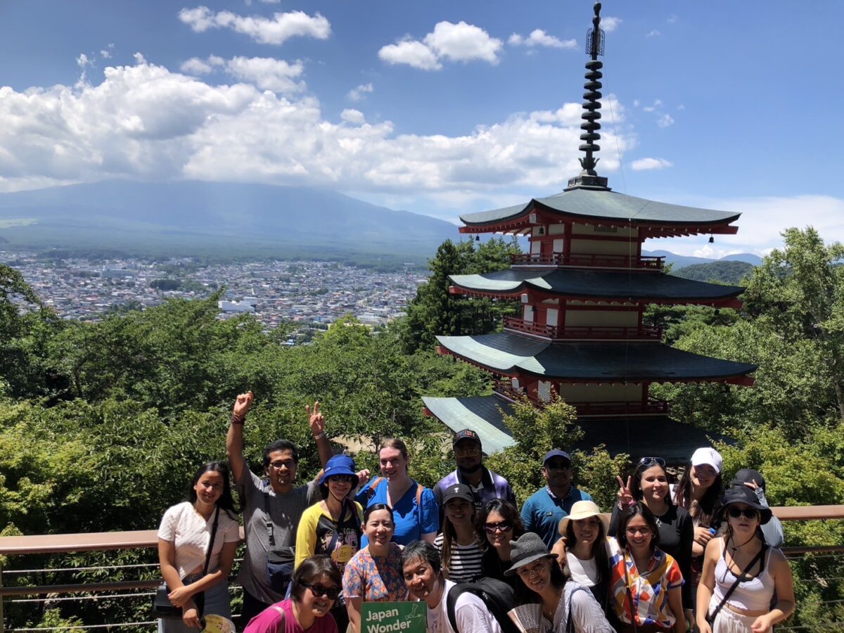 mount fuji chureito pagoda