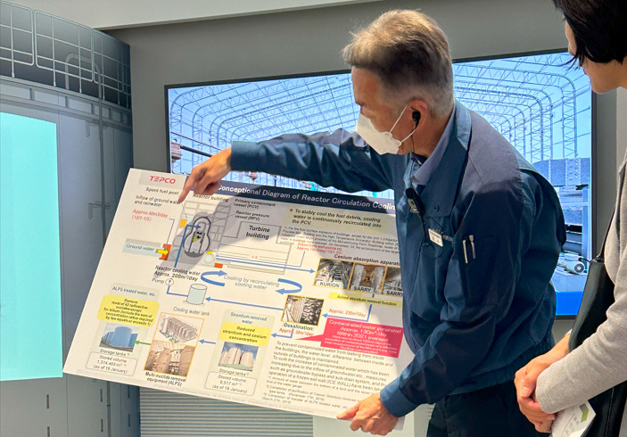 fukushima daiichi nuclear power plant tour