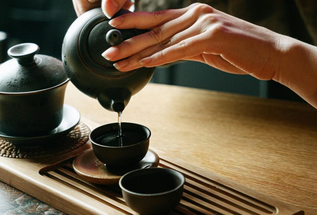 Tea in Kyoto Restaurant